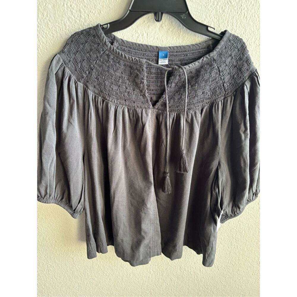 ❤️Old Navy Women’s  Boho Smocked Top NWT